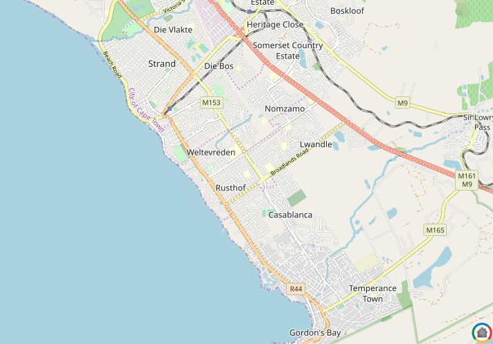 Map location of Rusthof